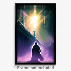 Pixel Art Poster - Wicked Passage (8 Bit Psychedelic Trippy Video Game Print)