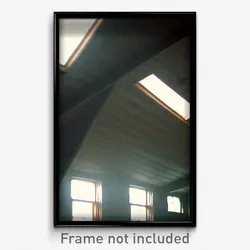 Pixel Art Poster - Dreary Attic (8 Bit Psychedelic Trippy Video Game Print)