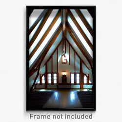 Pixel Art Poster - Rich Attic (8 Bit Psychedelic Trippy Weird Video Game Print)