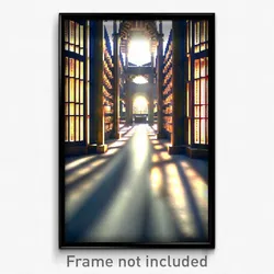 Pixel Art Poster - Accurate Portcullis (8 Bit Psychedelic Video Game Print)