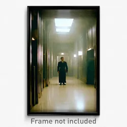 Pixel Art Poster - Spotless Vestibule (8 Bit Psychedelic Video Game Print)