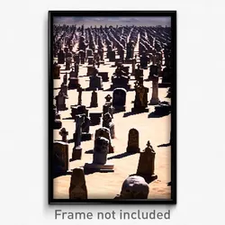 Pixel Art Poster - Rare Boneyard (8 Bit Psychedelic Trippy Video Game Print)