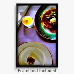 Pixel Art Poster - Dim Mexican Plate (8 Bit Psychedelic Trippy Video Game Print)