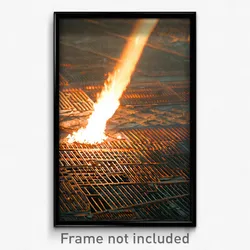 Pixel Art Poster - Dry Grate (8 Bit Psychedelic Trippy Weird Video Game Print)