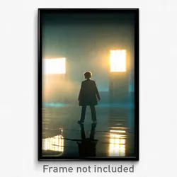 Pixel Art Poster - Unrealistic Territory (8 Bit Psychedelic Video Game Print)