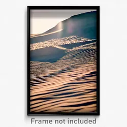 Pixel Art Poster - Unkempt Sands (8 Bit Psychedelic Trippy Video Game Print)