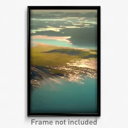 Pixel Art Poster - Uneven Bay (8 Bit Psychedelic Trippy Weird Video Game Print)