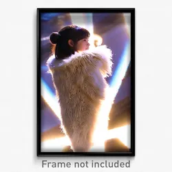 Pixel Art Poster - Fluffy Keep (8 Bit Psychedelic Trippy Weird Video Game Print)