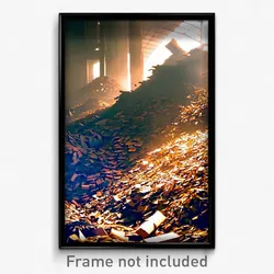 Pixel Art Poster - Whopping Heap (8 Bit Psychedelic Trippy Video Game Print)