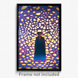 Pixel Art Poster - Rubbery Downs (8 Bit Psychedelic Trippy Video Game Print)