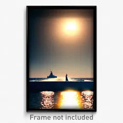 Pixel Art Poster - Magnificent Channel (8 Bit Psychedelic Video Game Print)