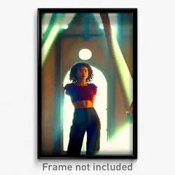 Pixel Art Poster - Brilliant Crop (8 Bit Psychedelic Trippy Video Game Print)