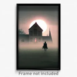 Pixel Art Poster - Subtle Madhouse (8 Bit Psychedelic Trippy Video Game Print)
