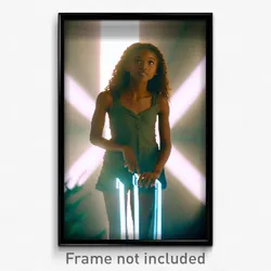 Pixel Art Poster - Extra Small Aerie (8 Bit Psychedelic Trippy Video Game Print)
