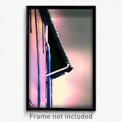 Pixel Art Poster - Crazy Gutter (8 Bit Psychedelic Trippy Video Game Print)