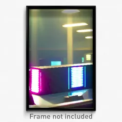 Pixel Art Poster - Normal Stocks (8 Bit Psychedelic Trippy Video Game Print)
