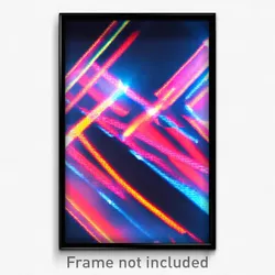 Pixel Art Poster - Standard Kingdom (8 Bit Psychedelic Trippy Video Game Print)