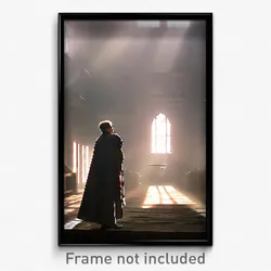 Pixel Art Poster - Realistic Antechamber (8 Bit Psychedelic Video Game Print)