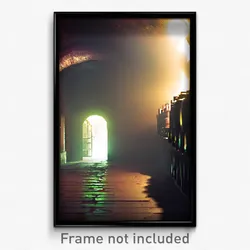 Pixel Art Poster - Unknown Cellar (8 Bit Psychedelic Trippy Video Game Print)
