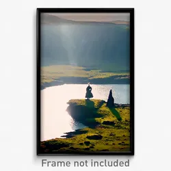 Pixel Art Poster - Remarkable Moor (8 Bit Psychedelic Trippy Video Game Print)