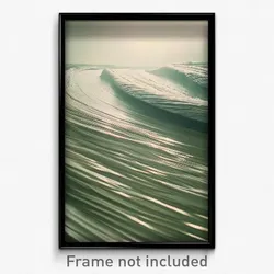 Pixel Art Poster - Warped Flood (8 Bit Psychedelic Trippy Video Game Print)