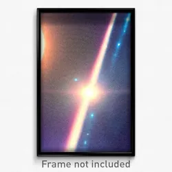 Pixel Art Poster - Imperfect Outer Space (8 Bit Psychedelic Video Game Print)