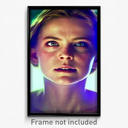 Pixel Art Poster - Measly Visage (8 Bit Psychedelic Trippy Video Game Print)
