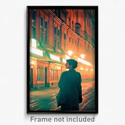 Pixel Art Poster - Neglected Vienna (8 Bit Psychedelic Trippy Video Game Print)