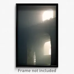 Pixel Art Poster - Murky Nave (8 Bit Psychedelic Trippy Weird Video Game Print)