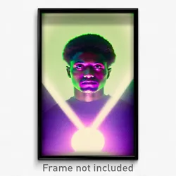 Pixel Art Poster - Huge Ego Death (8 Bit Psychedelic Trippy Video Game Print)