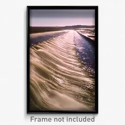Pixel Art Poster - Gigantic Runoff (8 Bit Psychedelic Trippy Video Game Print)