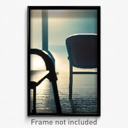 Pixel Art Poster - Calm Chair (8 Bit Psychedelic Trippy Weird Video Game Print)