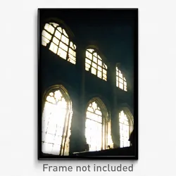 Pixel Art Poster - Marvelous Almshouse (8 Bit Psychedelic Video Game Print)