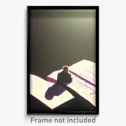 Pixel Art Poster - Noteworthy Fissure (8 Bit Psychedelic Video Game Print)