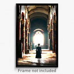 Pixel Art Poster - Aged Parish (8 Bit Psychedelic Trippy Weird Video Game Print)