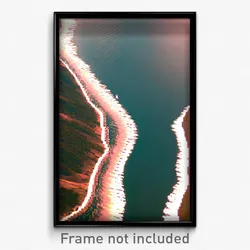 Pixel Art Poster - Rare Inlet (8 Bit Psychedelic Trippy Weird Video Game Print)