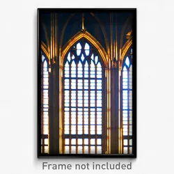 Pixel Art Poster - Stylish Chantry (8 Bit Psychedelic Trippy Video Game Print)