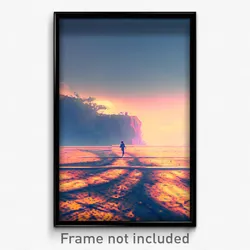 Pixel Art Poster - Crazy Meander (8 Bit Psychedelic Trippy Video Game Print)