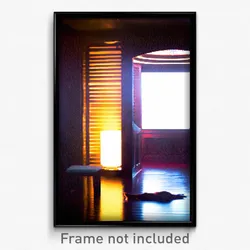 Pixel Art Poster - Remarkable Corner (8 Bit Psychedelic Trippy Video Game Print)