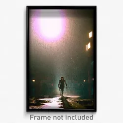 Pixel Art Poster - Damp Realm (8 Bit Psychedelic Trippy Weird Video Game Print)