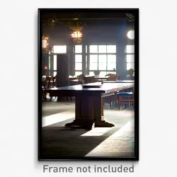 Pixel Art Poster - Ample Table (8 Bit Psychedelic Trippy Weird Video Game Print)