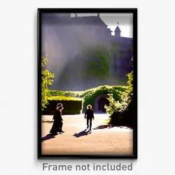 Pixel Art Poster - Spectacular Demesne (8 Bit Psychedelic Video Game Print)
