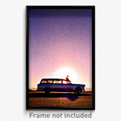 Pixel Art Poster - Huge Austin (8 Bit Psychedelic Trippy Weird Video Game Print)