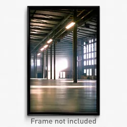 Pixel Art Poster - Pristine Warehouse (8 Bit Psychedelic Video Game Print)