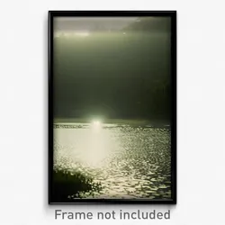 Pixel Art Poster - Murky Lake (8 Bit Psychedelic Trippy Weird Video Game Print)