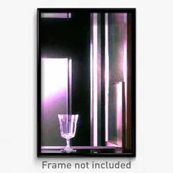 Pixel Art Poster - Normal Glass (8 Bit Psychedelic Trippy Video Game Print)