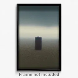 Pixel Art Poster - Bleak Chest (8 Bit Psychedelic Trippy Weird Video Game Print)