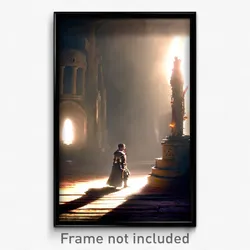 Pixel Art Poster - Great Fief (8 Bit Psychedelic Trippy Weird Video Game Print)