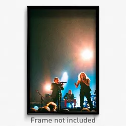Pixel Art Poster - Meager Concert (8 Bit Psychedelic Trippy Video Game Print)