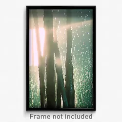Pixel Art Poster - Watery Stocks (8 Bit Psychedelic Trippy Video Game Print)